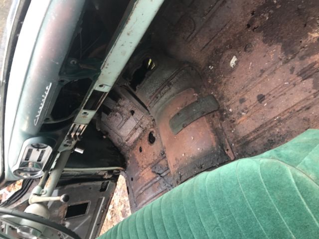1953 Green Chevrolet Bel Air/150/210