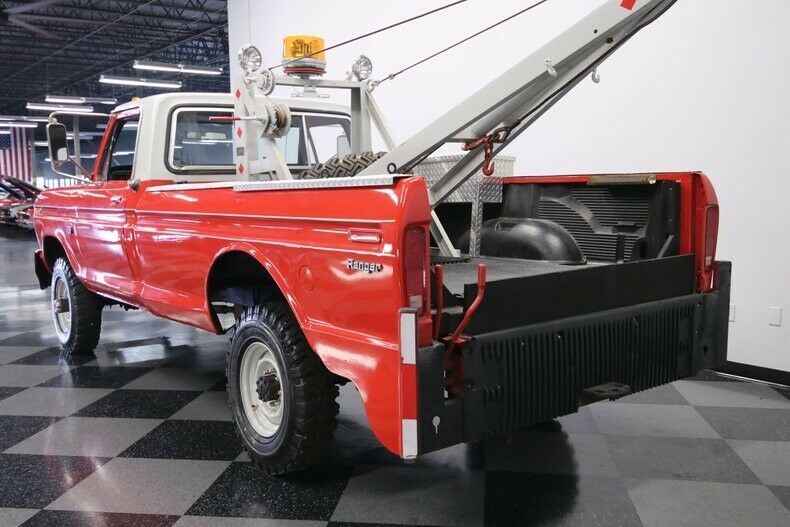 1975 Red Ford F-250 Pickup Truck