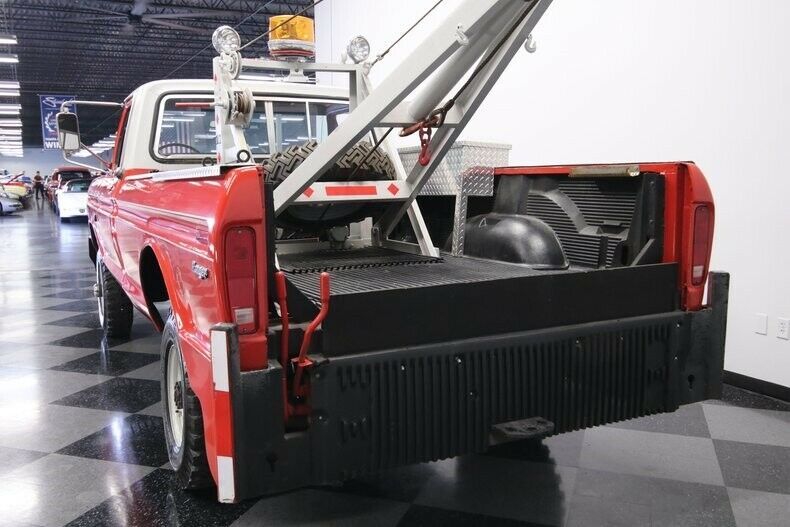 1975 Red Ford F-250 Pickup Truck