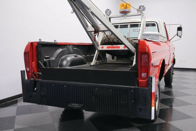 1975 Red Ford F-250 Pickup Truck