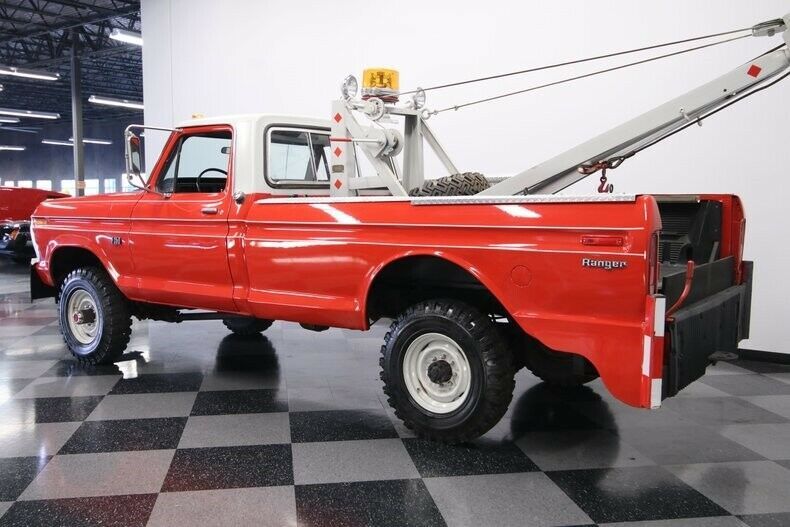 1975 Red Ford F-250 Pickup Truck