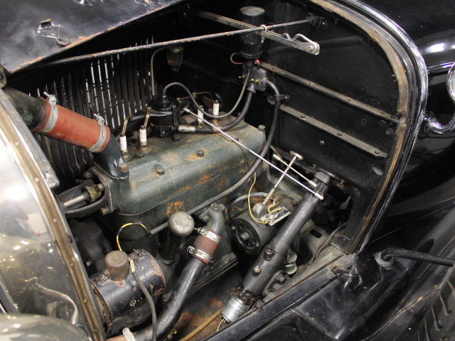 1929 Black Ford Model A Sedan