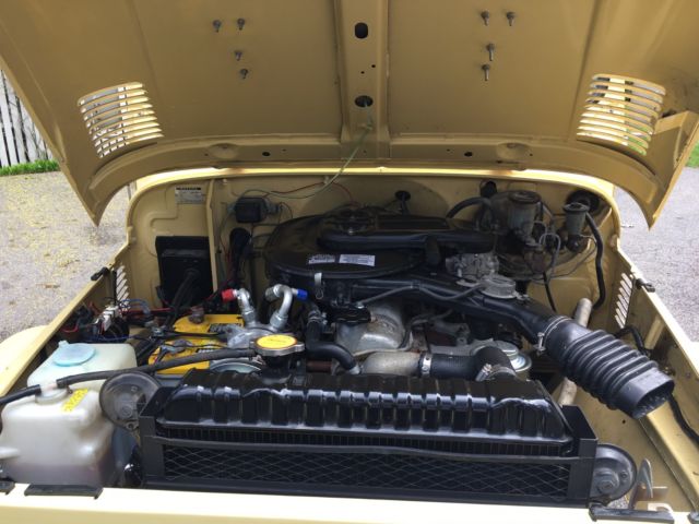 1981 Bellatrix Yellow Toyota Land Cruiser Standard Cab Pickup