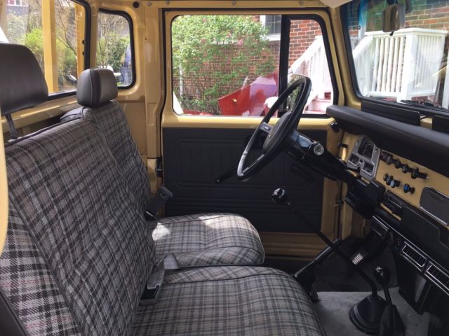 1981 Bellatrix Yellow Toyota Land Cruiser Standard Cab Pickup