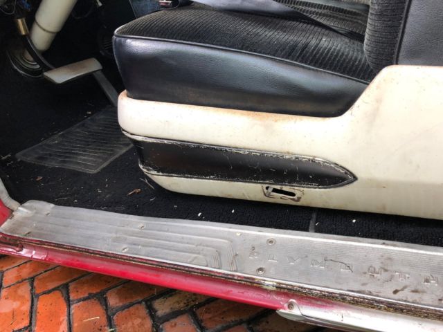 1956 Red and White Plymouth Other Sedan