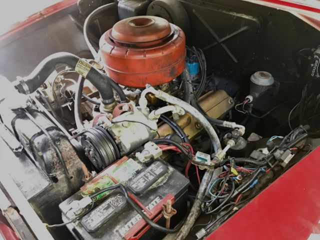 1956 Red and White Plymouth Other Sedan