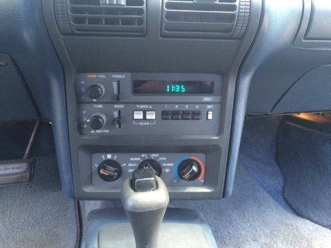 1992 Blue Chevrolet Beretta Coupe