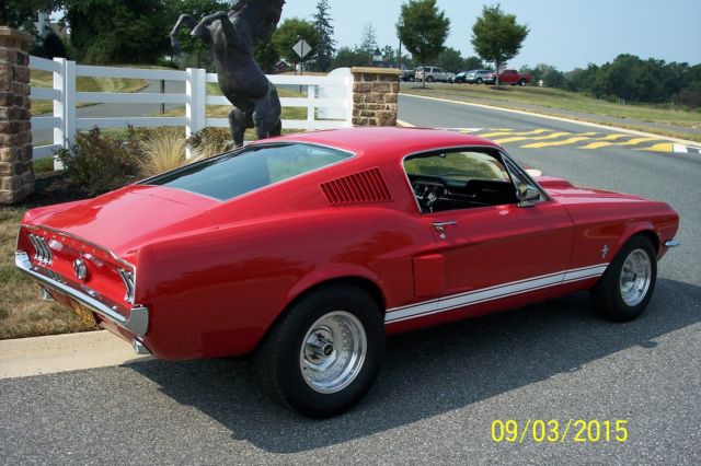 BEST LOOKING YEAR FASTBACK MUSCLE CAR-SHELBY SIDE SCOOPS-CANDY APPLE ...