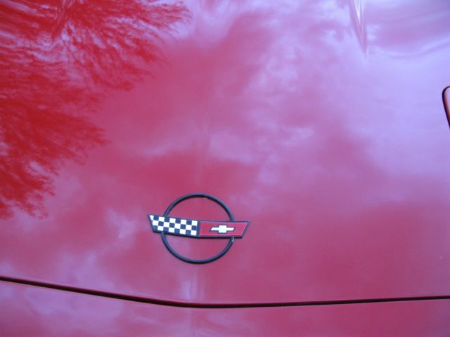 1985 Bright Red Chevrolet Corvette