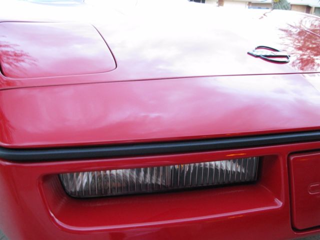 1985 Bright Red Chevrolet Corvette