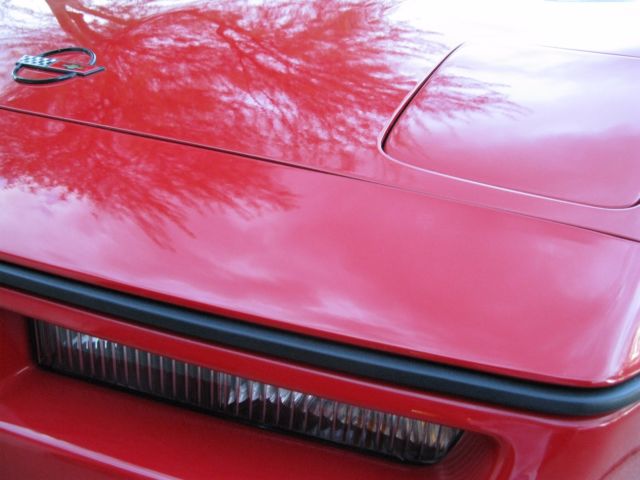 1985 Bright Red Chevrolet Corvette