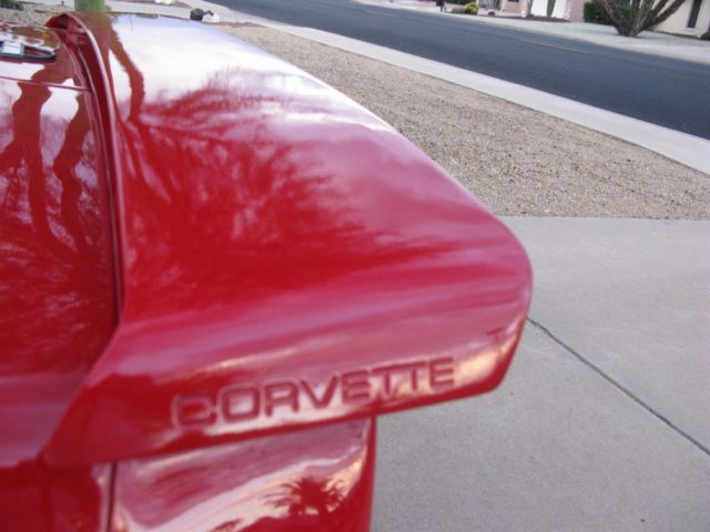 1985 Bright Red Chevrolet Corvette