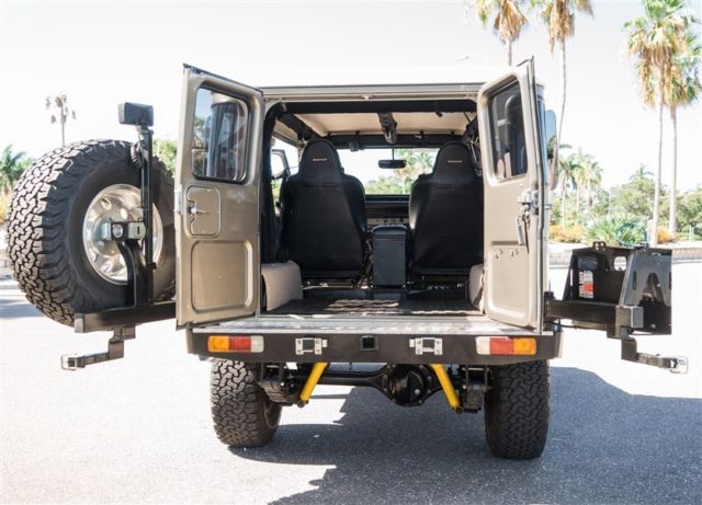 1977 PEWTER SILVER METALIC Toyota Land Cruiser Convertible