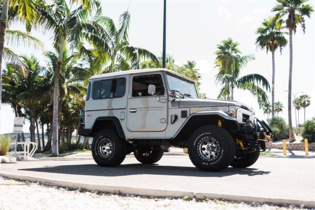 1977 PEWTER SILVER METALIC Toyota Land Cruiser Convertible
