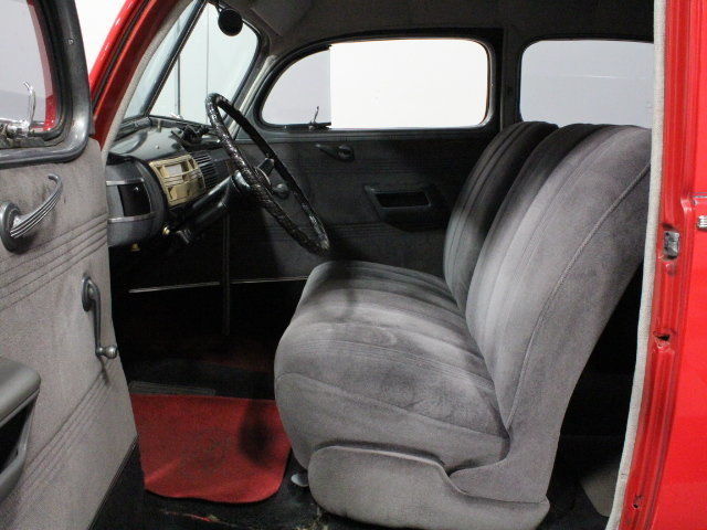 1940 Red Ford Sedan Deluxe Sedan