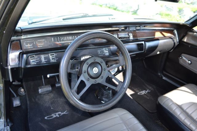 1968 Black Plymouth GTX Coupe