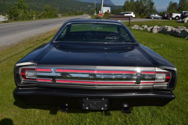 1968 Black Plymouth GTX Coupe