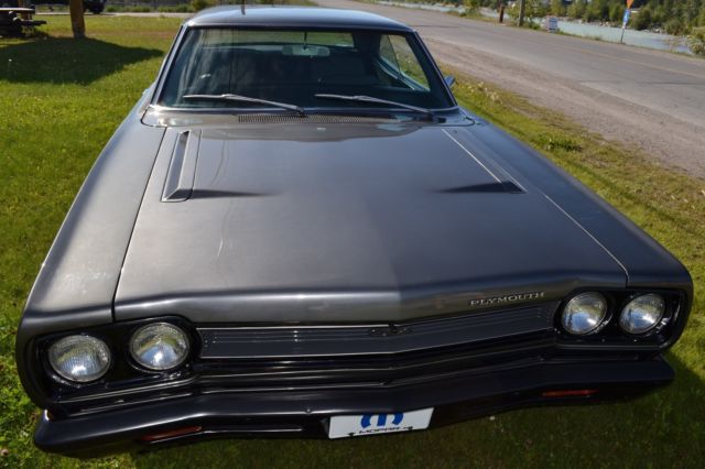 1968 Black Plymouth GTX Coupe