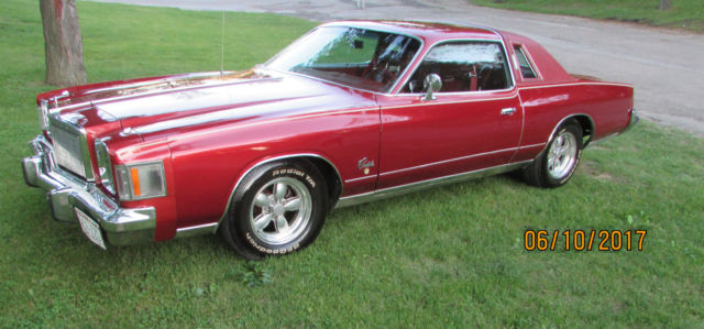 1978 Red Chrysler Cordoba Coupe