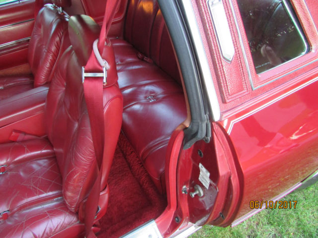 1978 Red Chrysler Cordoba Coupe