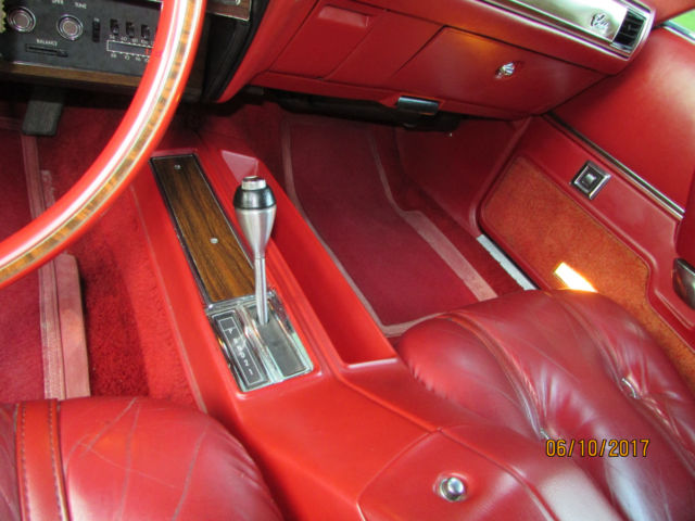 1978 Red Chrysler Cordoba Coupe