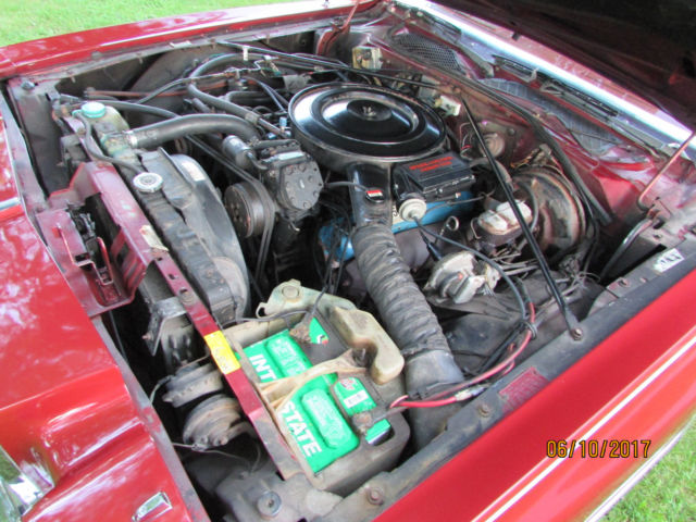 1978 Red Chrysler Cordoba Coupe