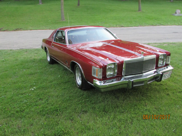 1978 Red Chrysler Cordoba Coupe