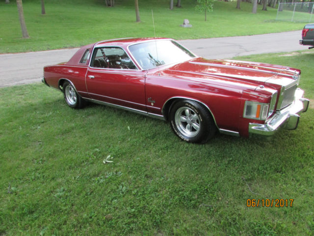 1978 Red Chrysler Cordoba Coupe