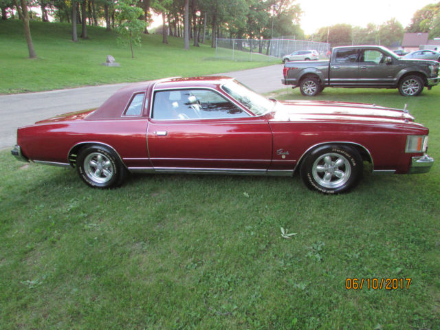 1978 Red Chrysler Cordoba Coupe