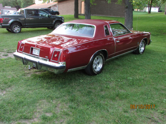 1978 Red Chrysler Cordoba Coupe