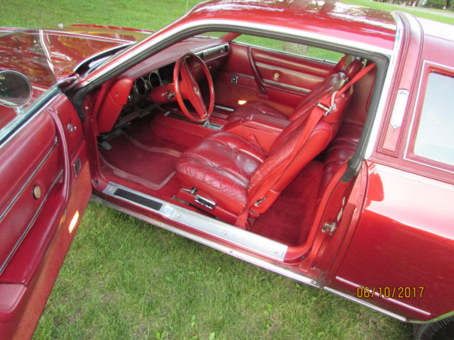 1978 Red Chrysler Cordoba Coupe