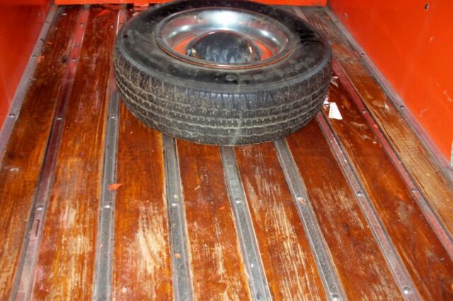 1956 Orange Ford F-100 STEPSIDE