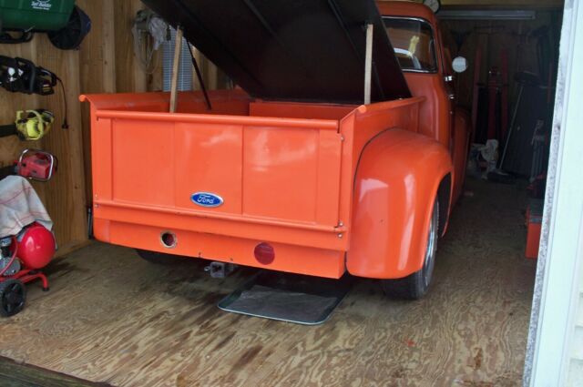 1956 Orange Ford F-100 STEPSIDE