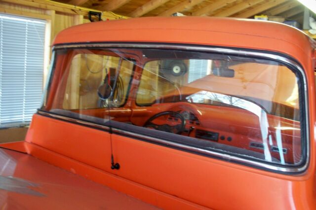 1956 Orange Ford F-100 STEPSIDE