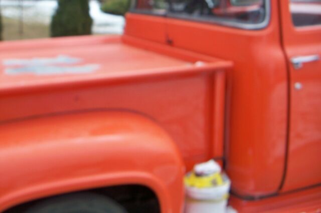 1956 Orange Ford F-100 STEPSIDE