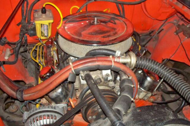 1956 Orange Ford F-100 STEPSIDE