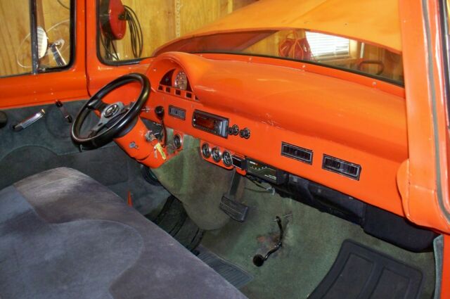 1956 Orange Ford F-100 STEPSIDE