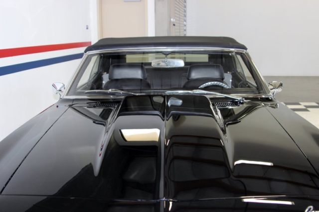 1969 Black Chevrolet Camaro Convertible
