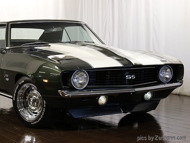 1969 Green Chevrolet Camaro Coupe