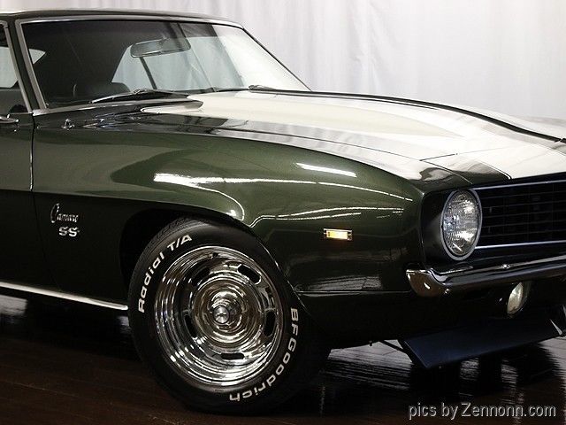1969 Green Chevrolet Camaro Coupe