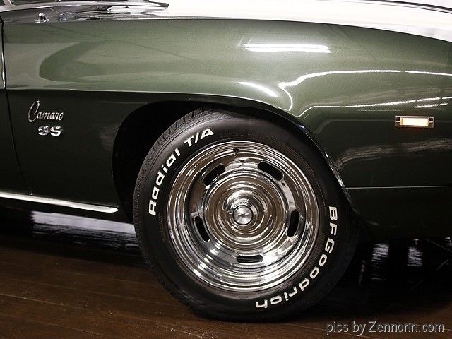 1969 Green Chevrolet Camaro Coupe