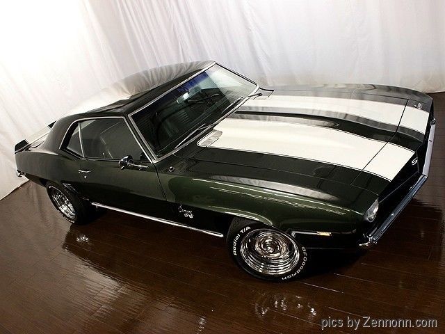 1969 Green Chevrolet Camaro Coupe