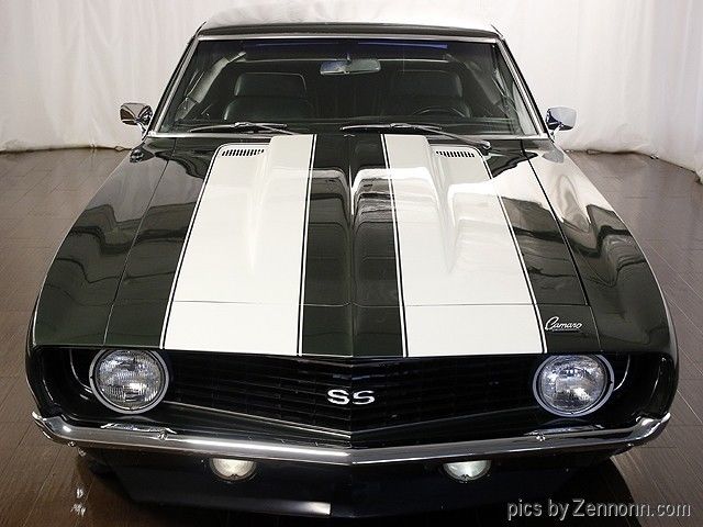 1969 Green Chevrolet Camaro Coupe