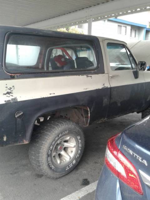 1976 Tan Chevrolet Blazer SUV