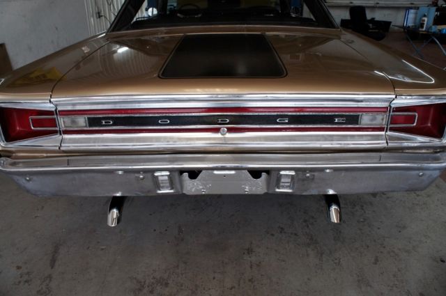 1966 Gold Dodge Coronet Coupe