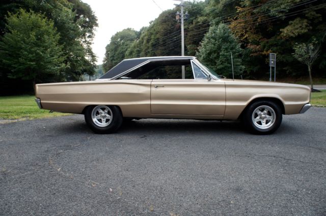 1966 Gold Dodge Coronet Coupe