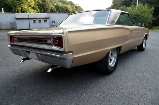 1966 Gold Dodge Coronet Coupe