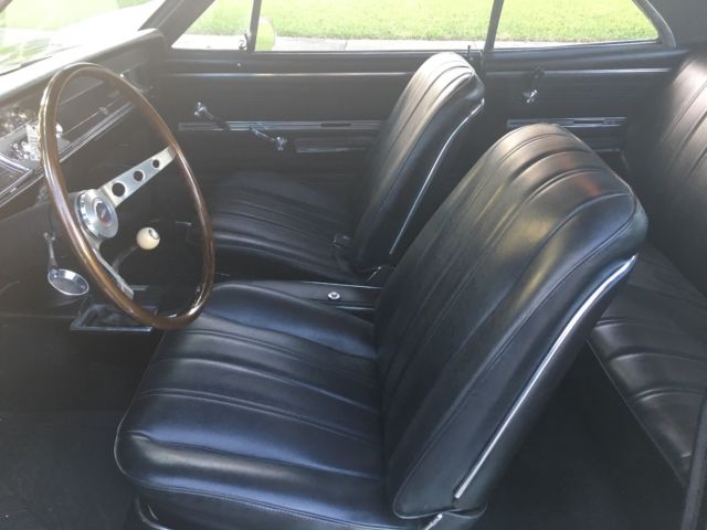 1966 black Chevrolet Chevelle Coupe