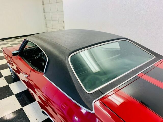 1972 Red Chevrolet Chevelle Coupe