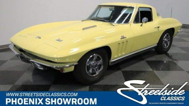 1966 Yellow Chevrolet Corvette Coupe